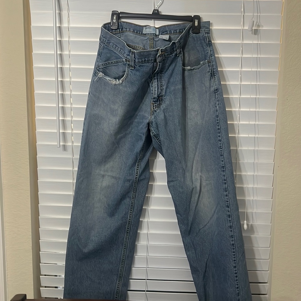 Vintage Levi Silver Tab Jeans. 34x34. Baggy